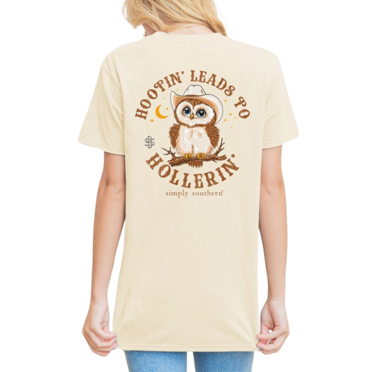 Simply Southern Short Sleeve - Owl