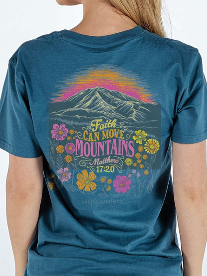 Simply Southern Short Sleeve T - Move Mountains