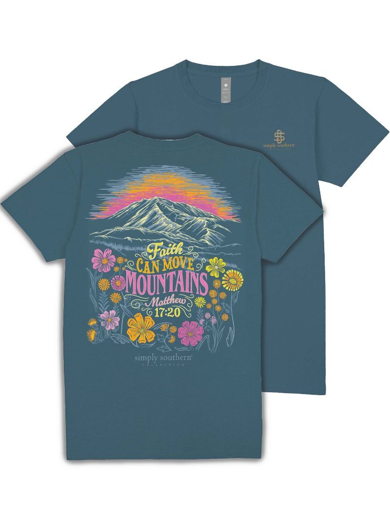 Simply Southern Short Sleeve T - Move Mountains
